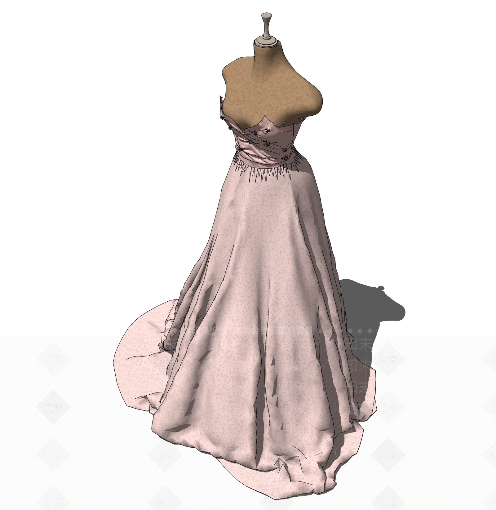 现代服装SU模型下载【ID:989503732】