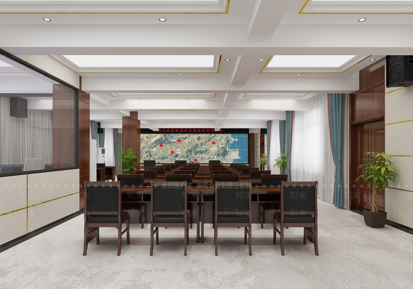 现代部队作战中心3D模型下载【ID:489540091】