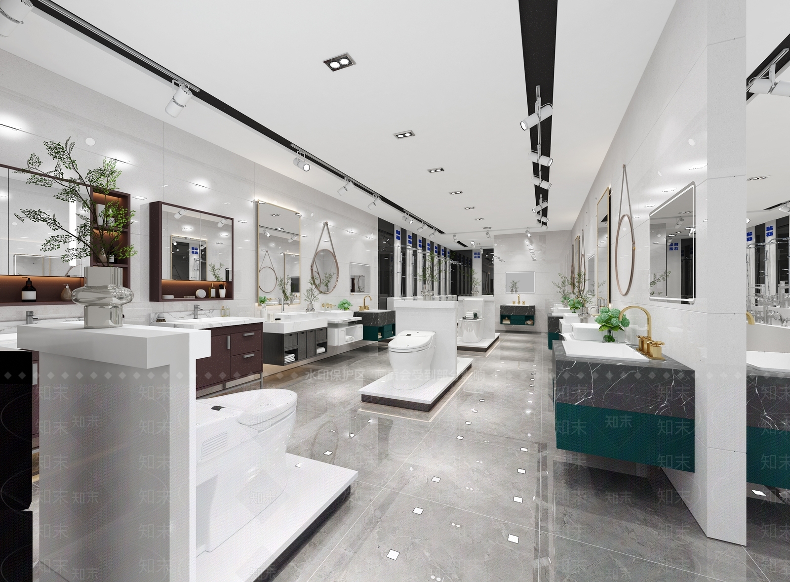 现代家居专卖店3D模型下载【ID:389642470】