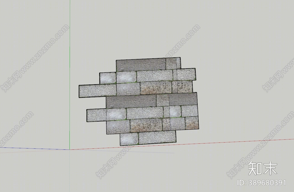 现代铺装SU模型下载【ID:389680391】