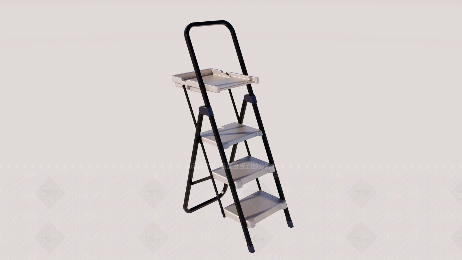 现代梯子SU模型下载【ID:389705642】