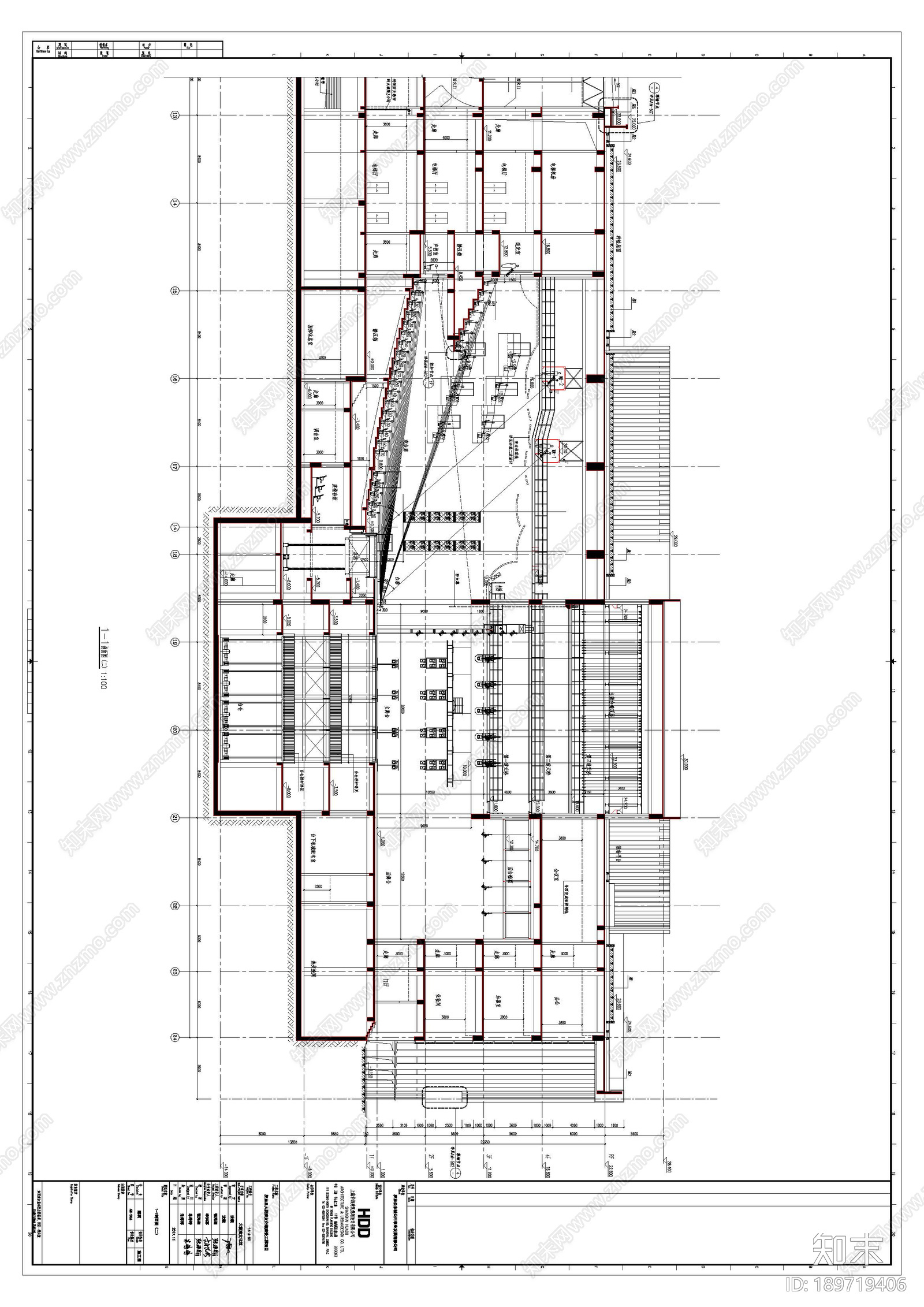 现代风格剧院cad施工图下载【ID:189719406】