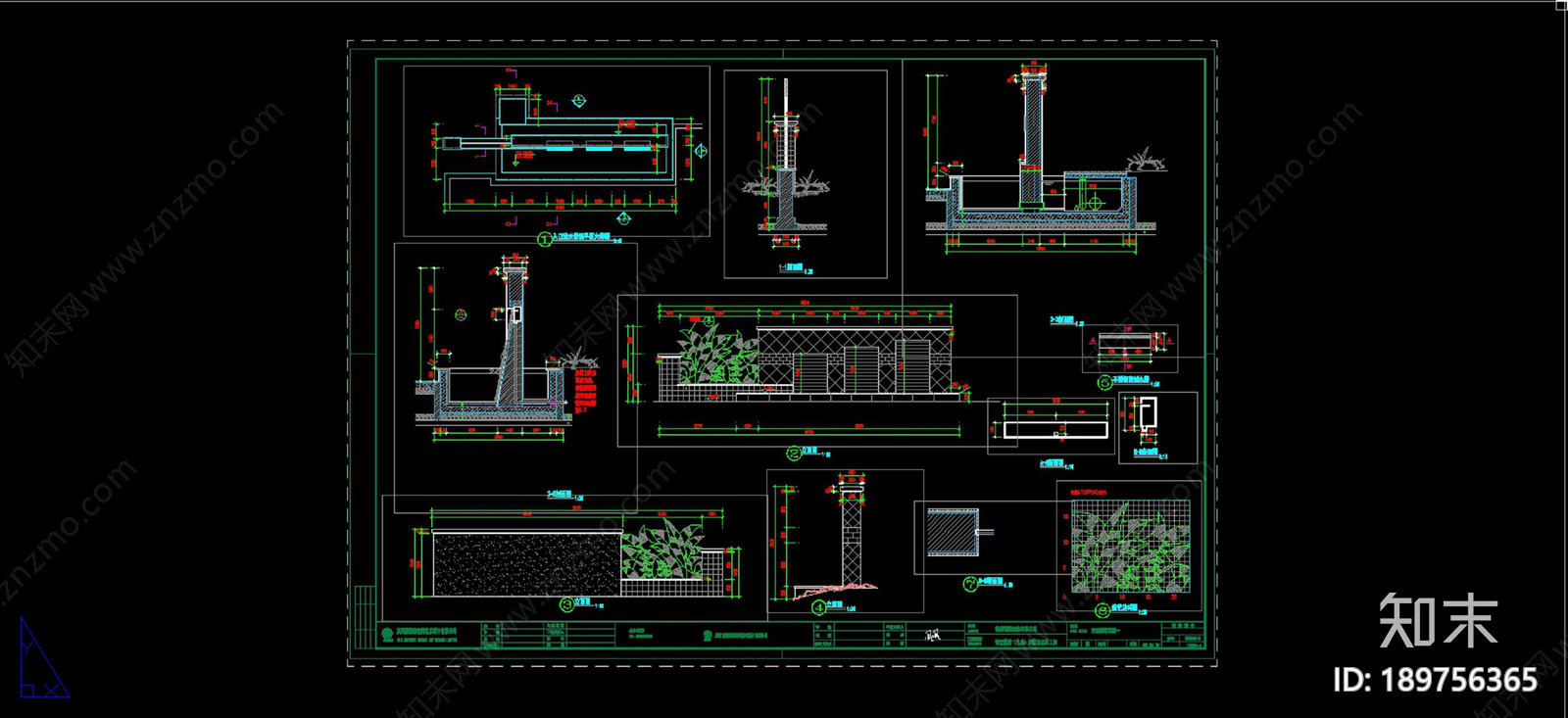 水池施工图下载【ID:189756365】