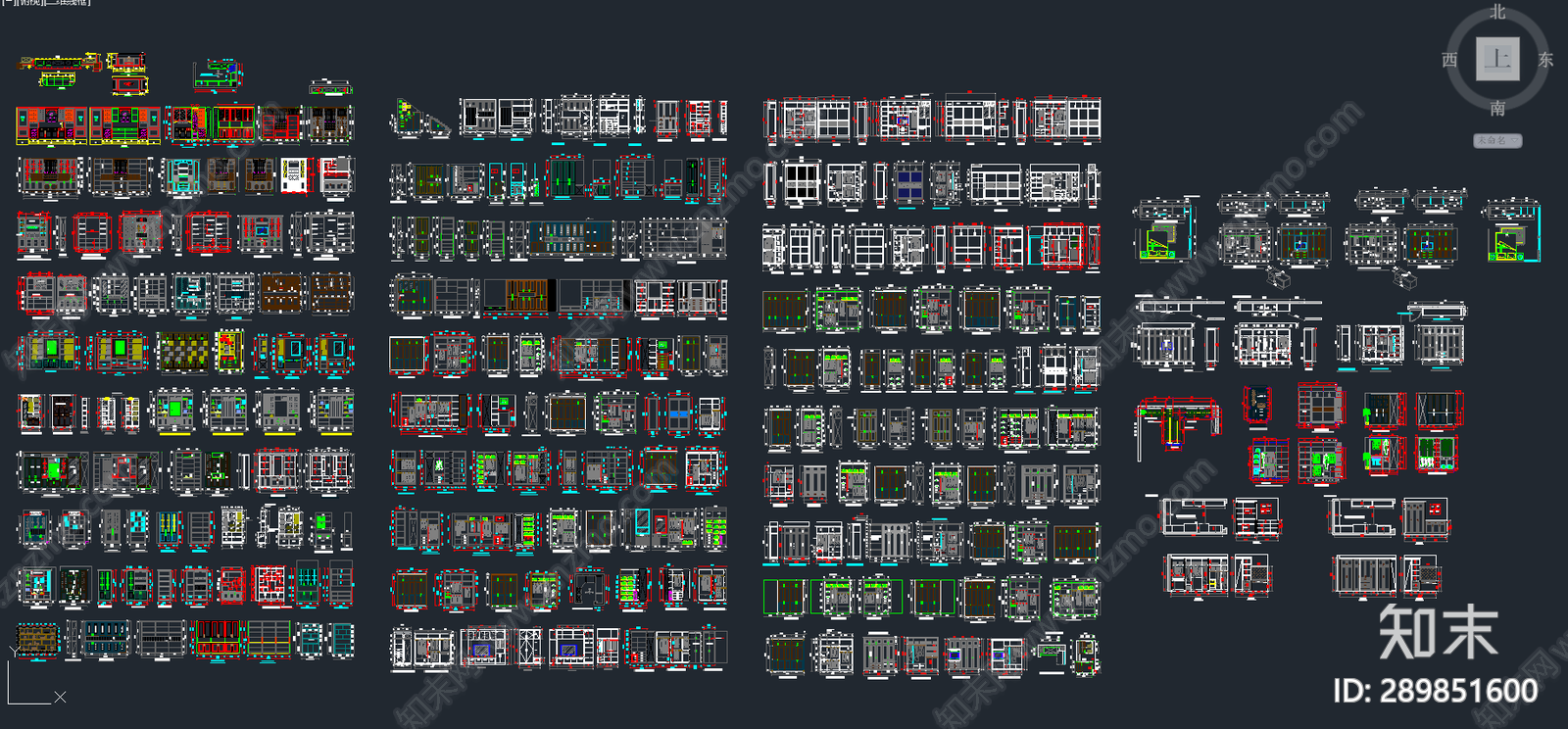 柜子施工图下载【ID:289851600】