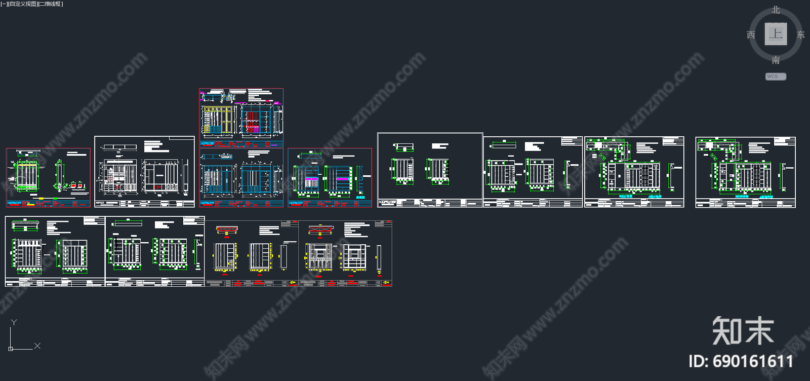 家居门店施工图下载【ID:690161611】