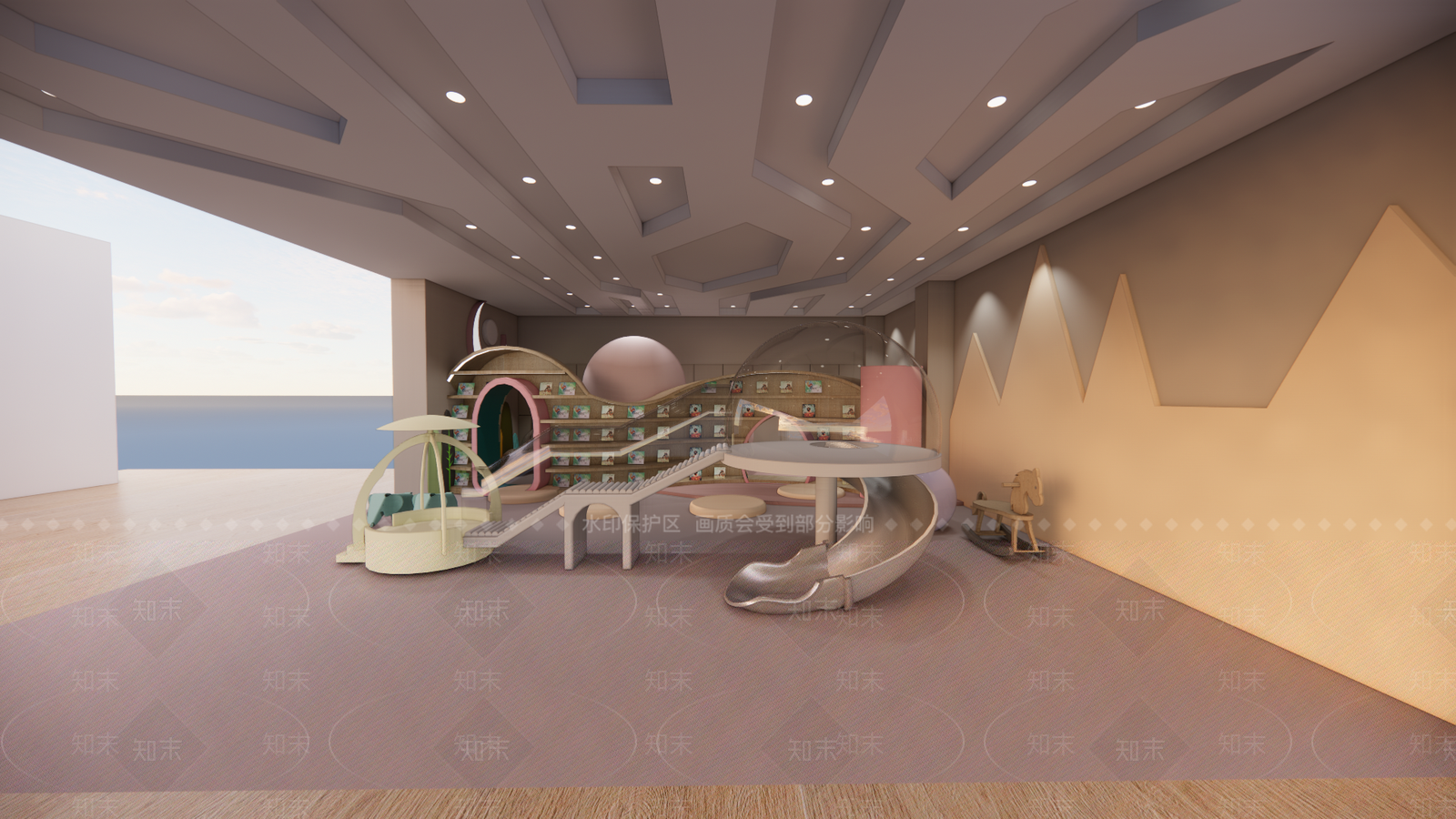 现代娱乐空间SU模型下载【ID:589863429】