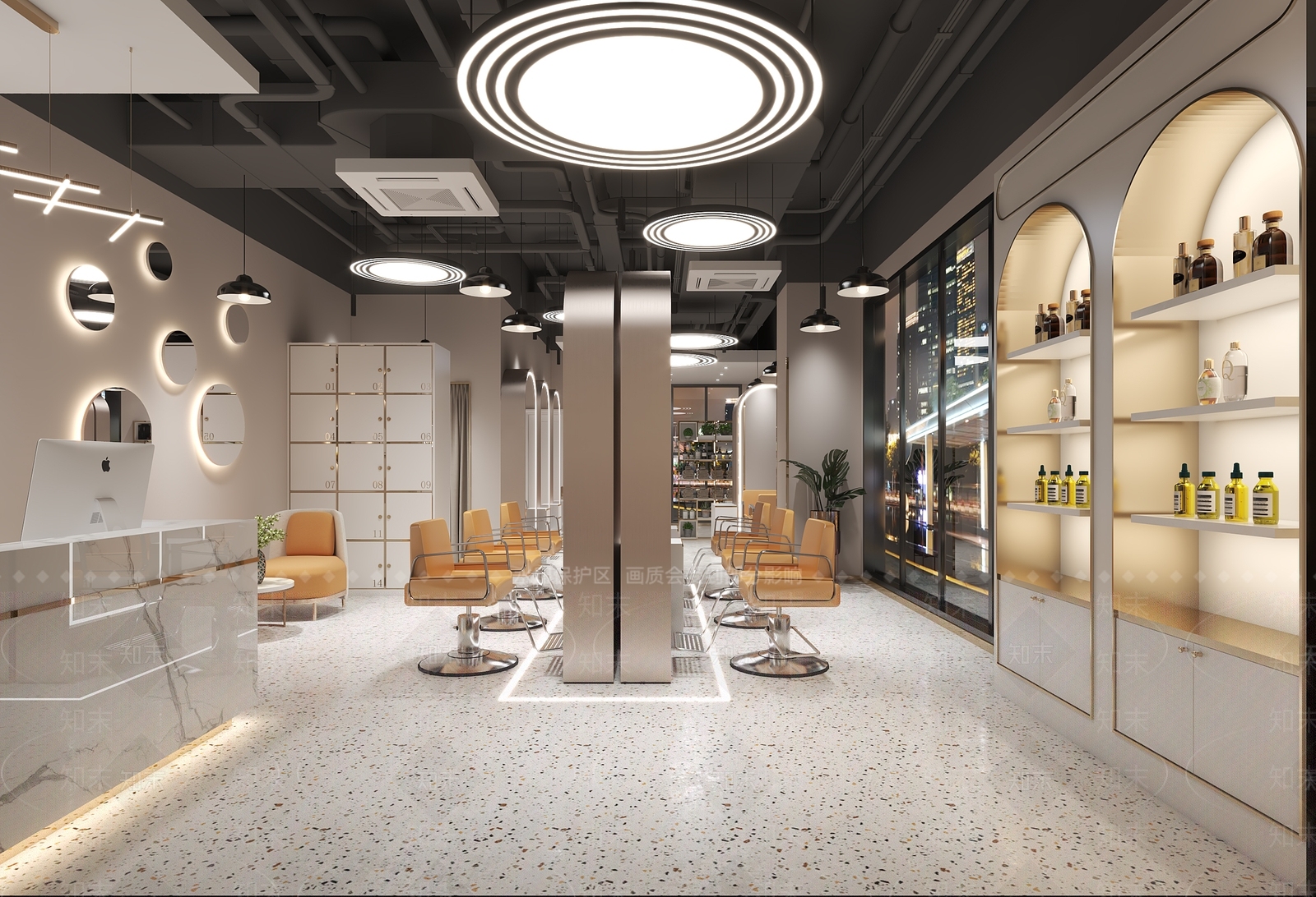 现代理发店3D模型下载【ID:989878563】