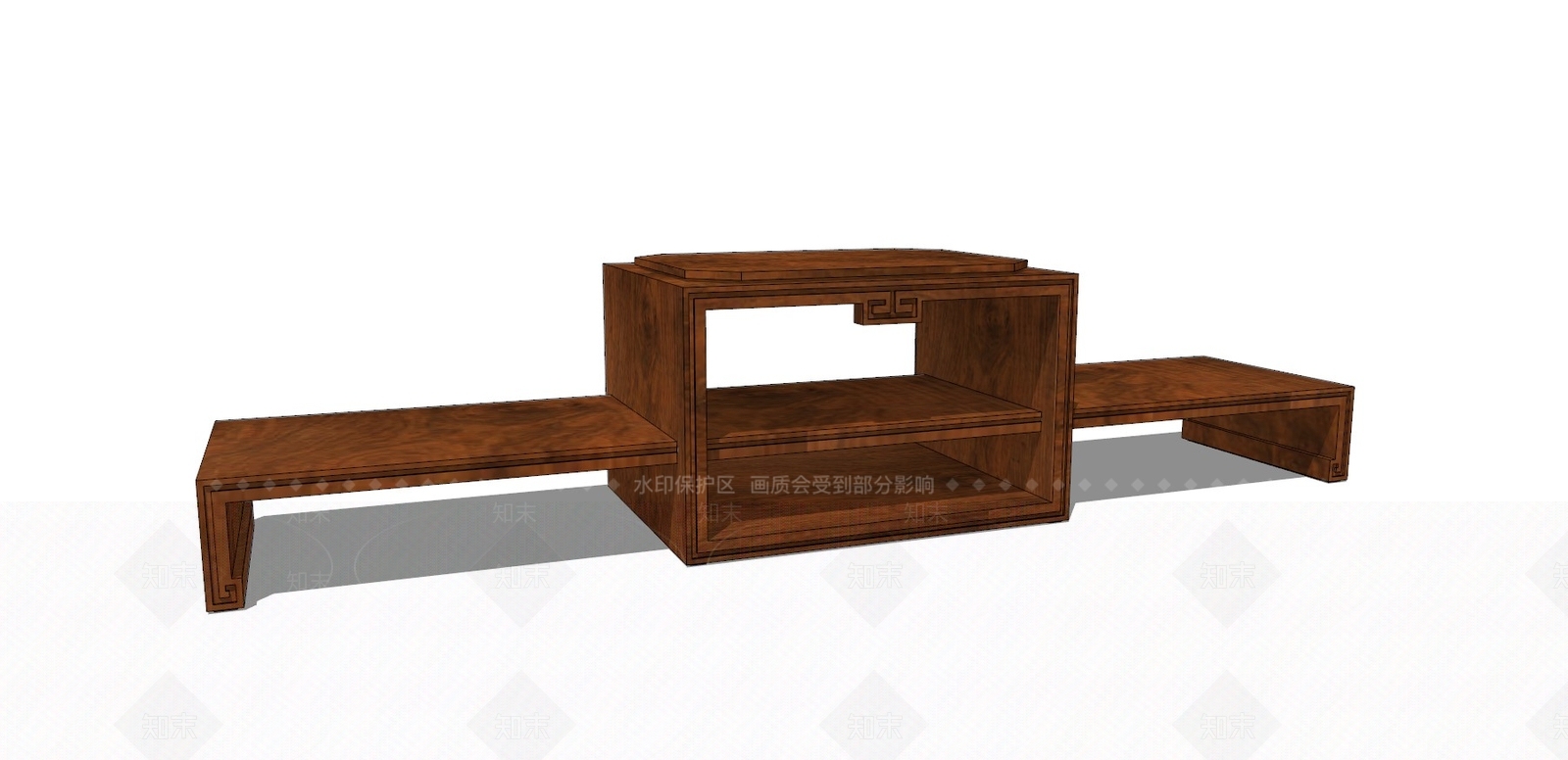 电视柜SU模型精品下载_SketchUp模型_知末网