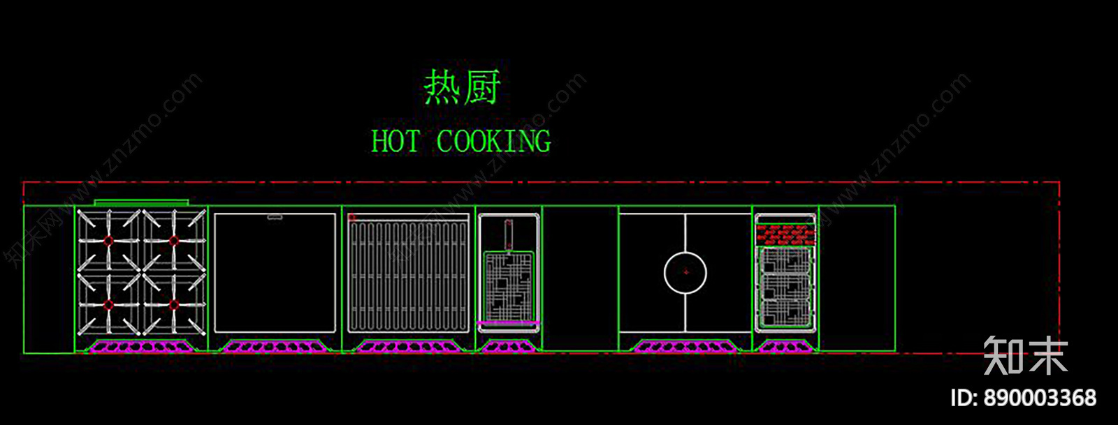奶茶店cad施工图下载【ID:890003368】