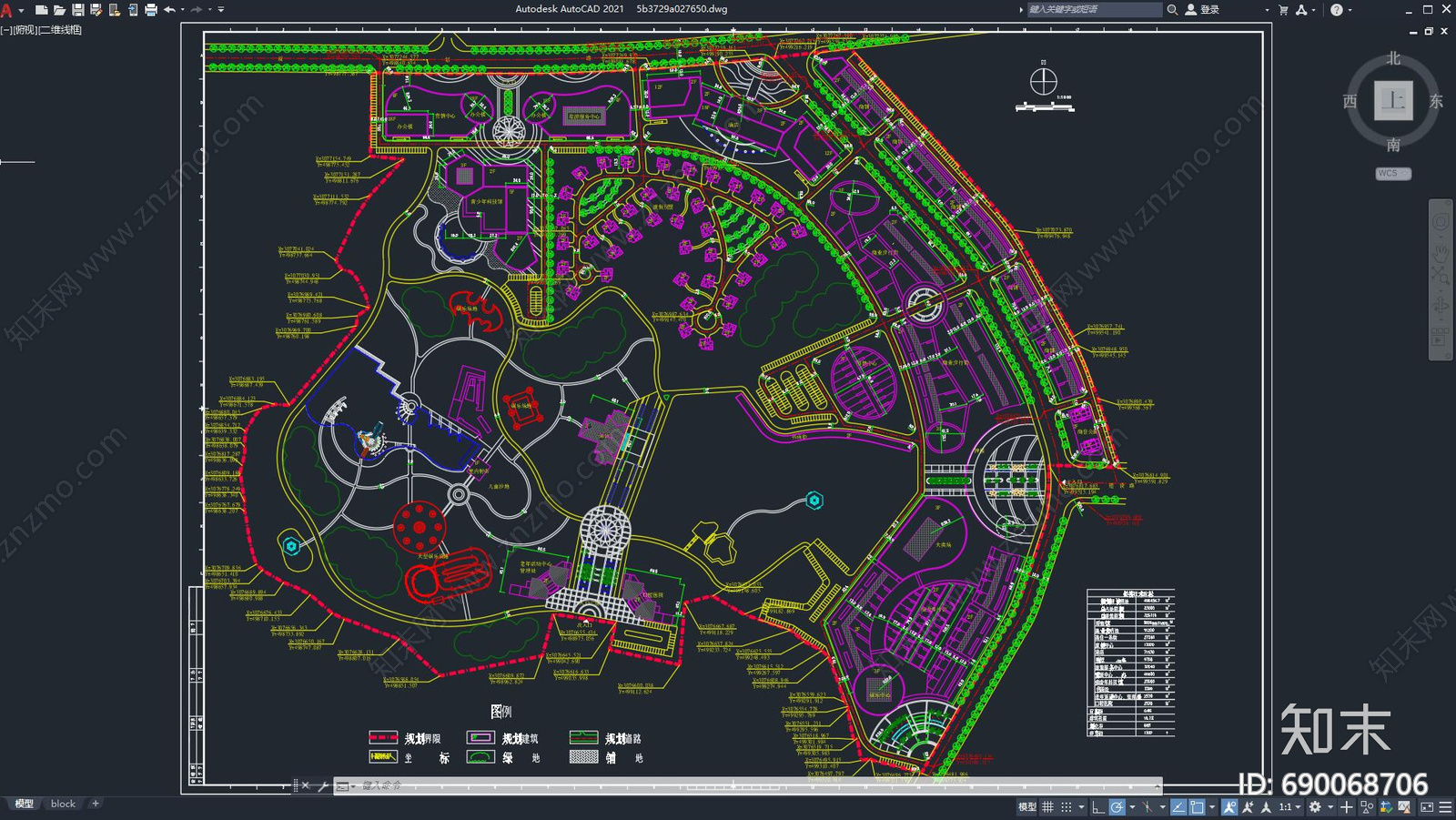 公园景观施工图下载【ID:690068706】