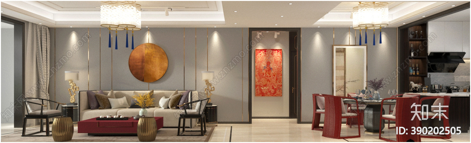 售楼部cad施工图下载【ID:390202505】