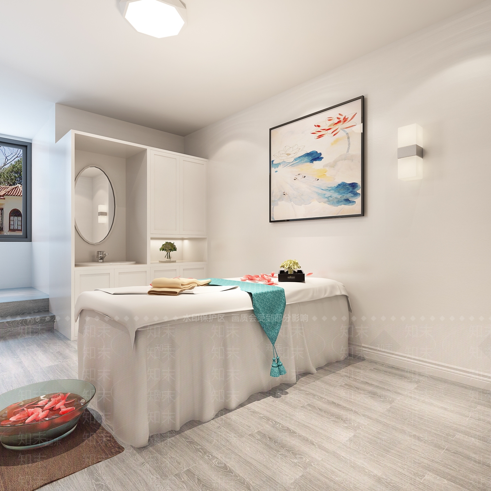 简美足浴会所3D模型下载【ID:790282118】