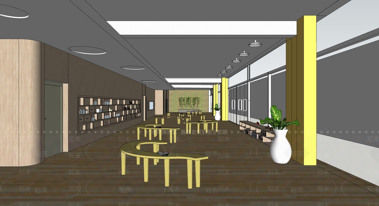 现代儿童活动室SU模型下载【ID:990707036】