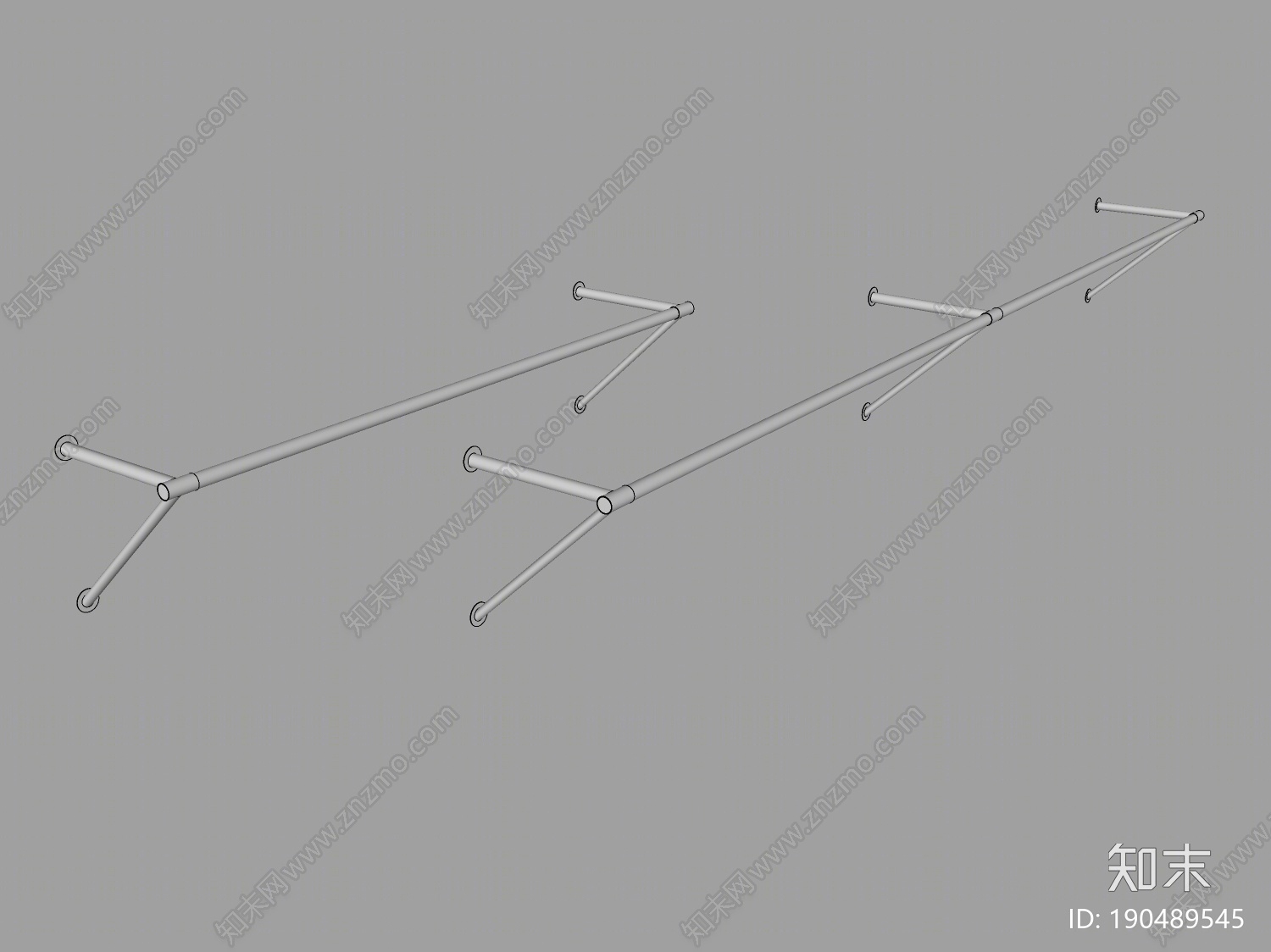 现代衣架SU模型下载【ID:190489545】