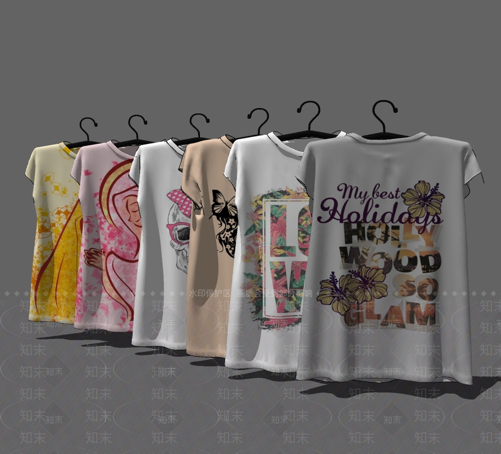 现代服装SU模型下载【ID:990494794】