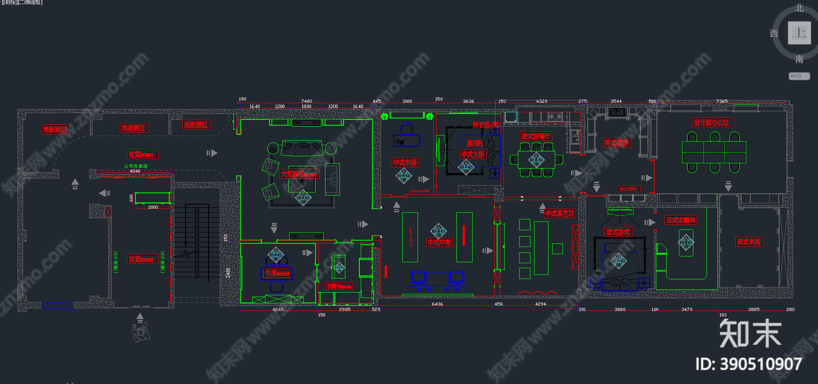 全屋定制施工图下载【ID:390510907】