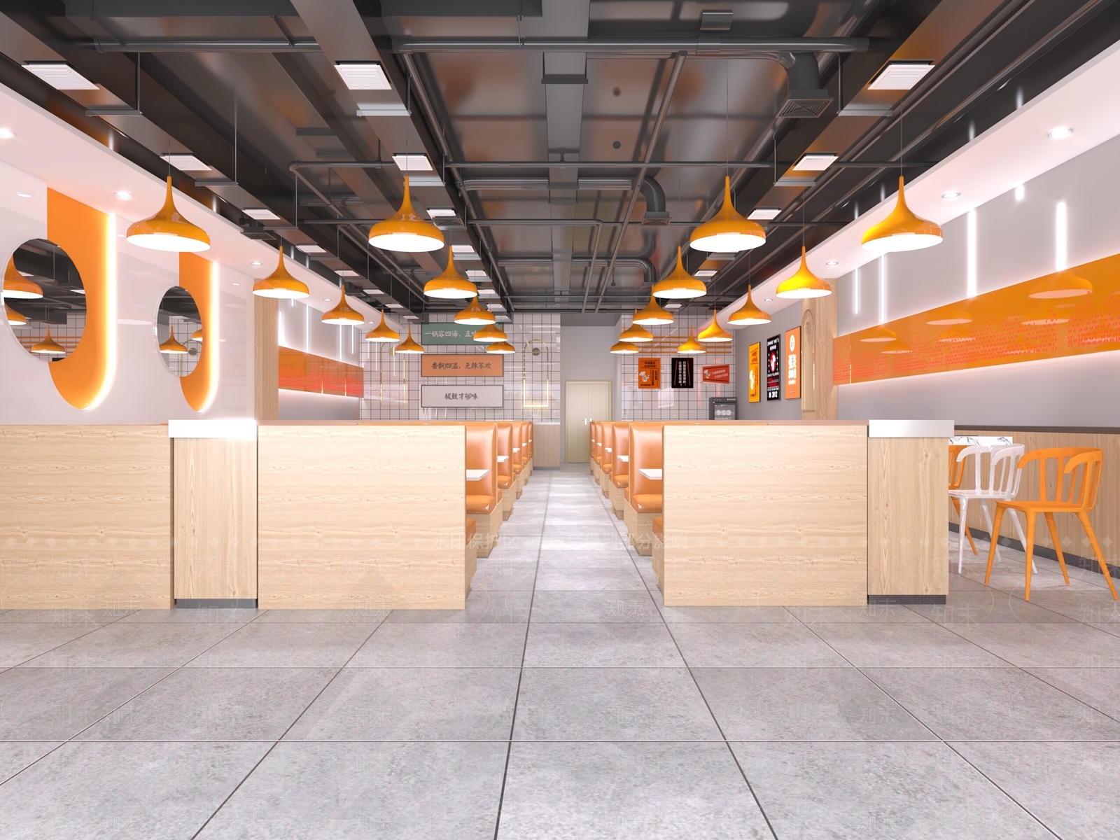 现代火锅店3D模型下载【ID:390632282】