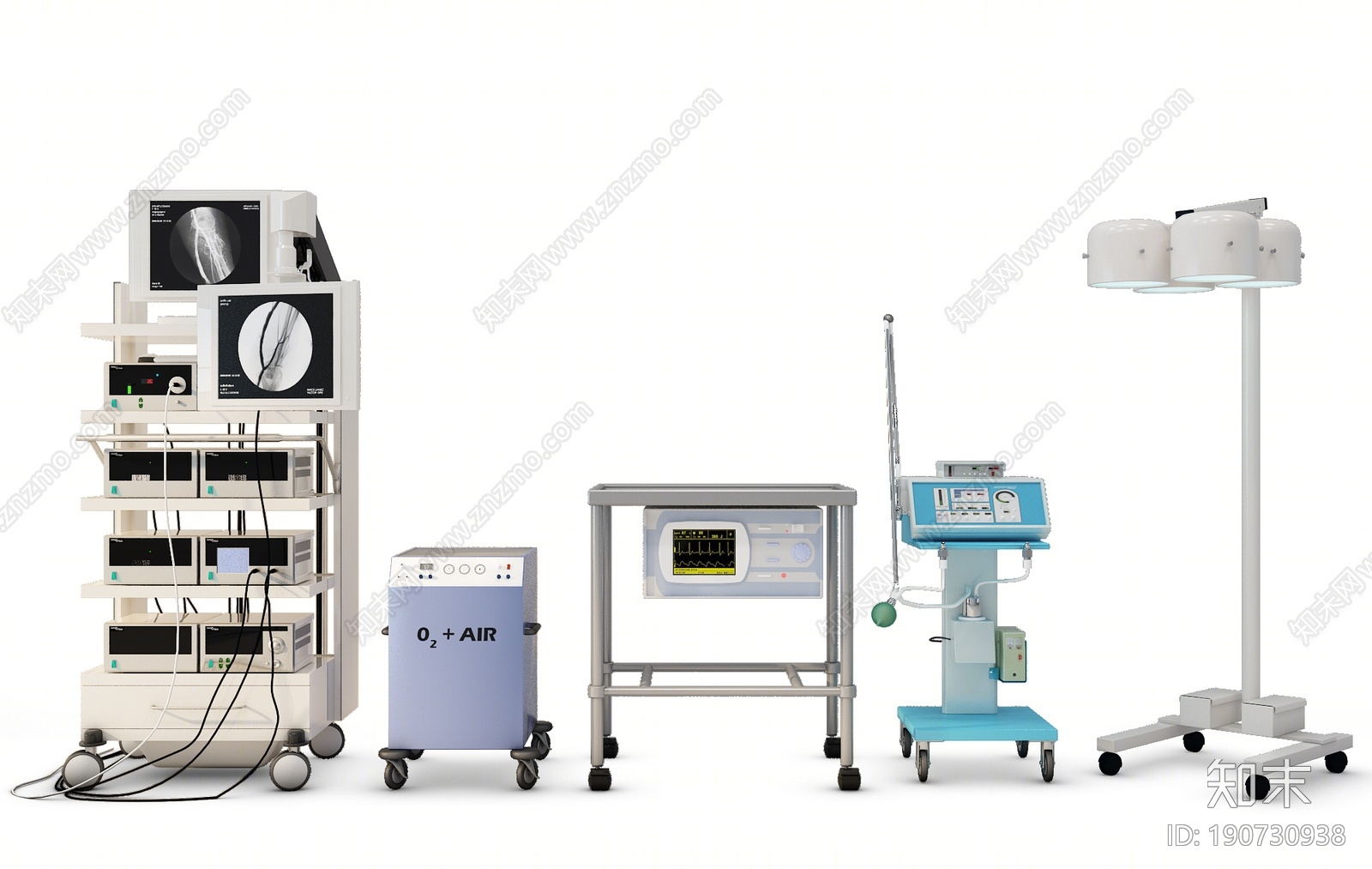 现代医疗器材SU模型下载【ID:190730938】