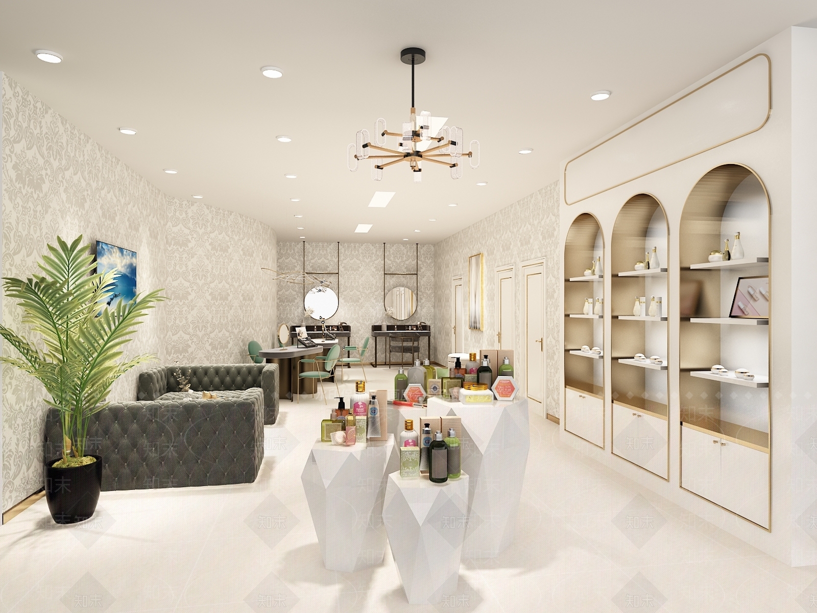 现代理发店3D模型下载【ID:990761530】