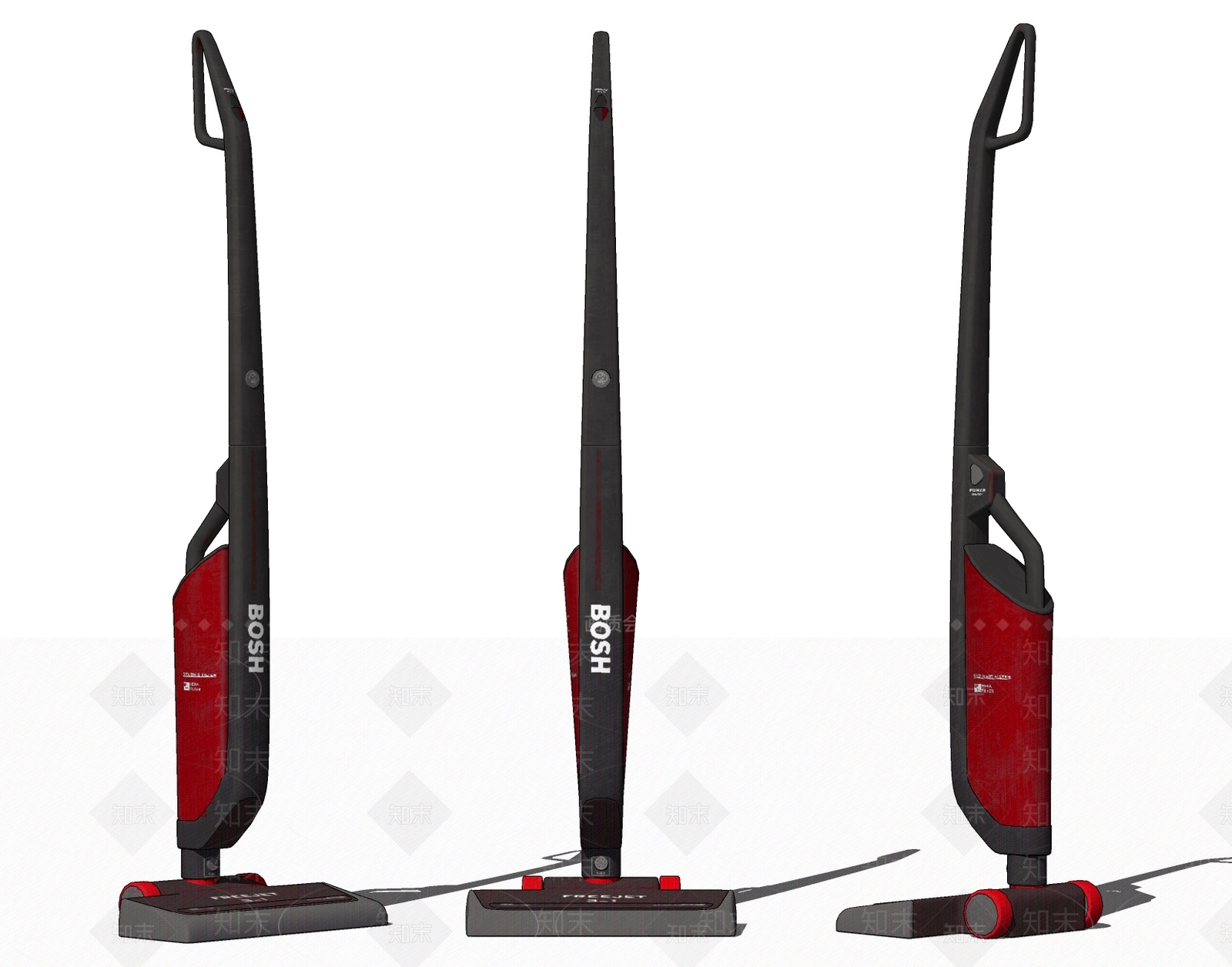 现代家用吸尘器SU模型下载【ID:790764219】