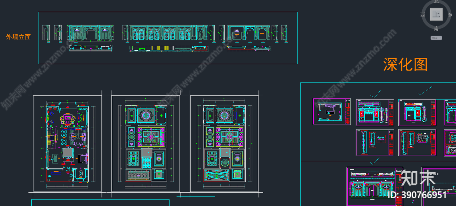 全屋定制施工图下载【ID:390766951】