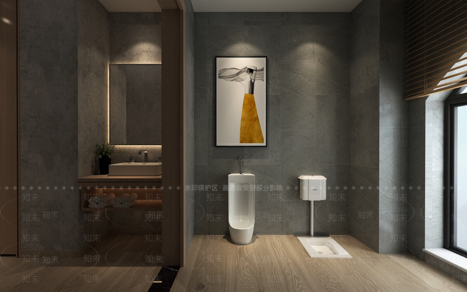现代图书馆3D模型下载【ID:890896274】