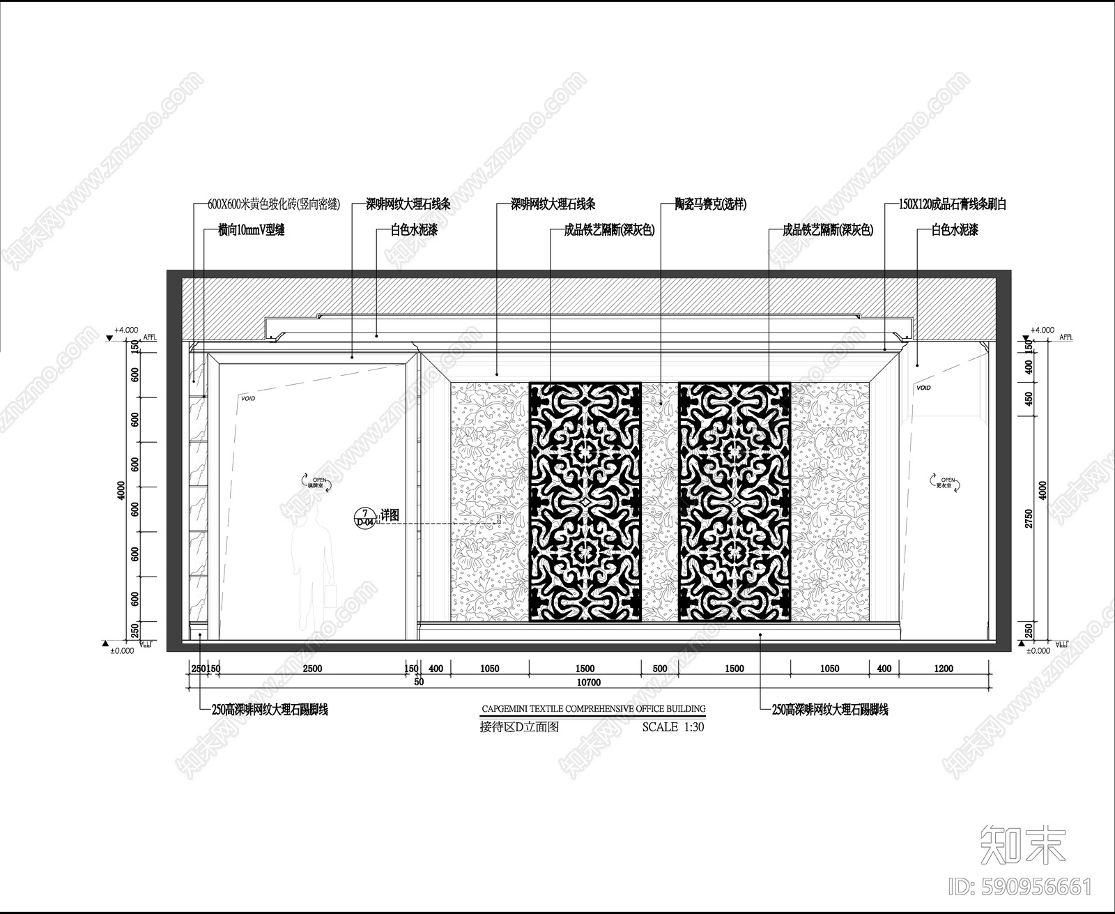 欧式风格会所cad施工图下载【ID:590956661】