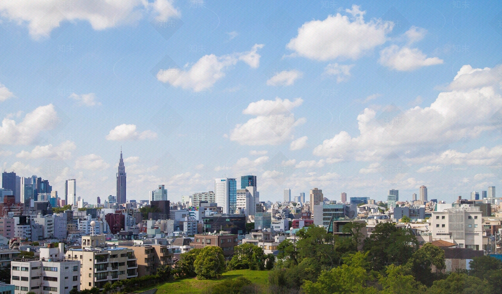 白天城市外景贴图下载【ID:190964491】