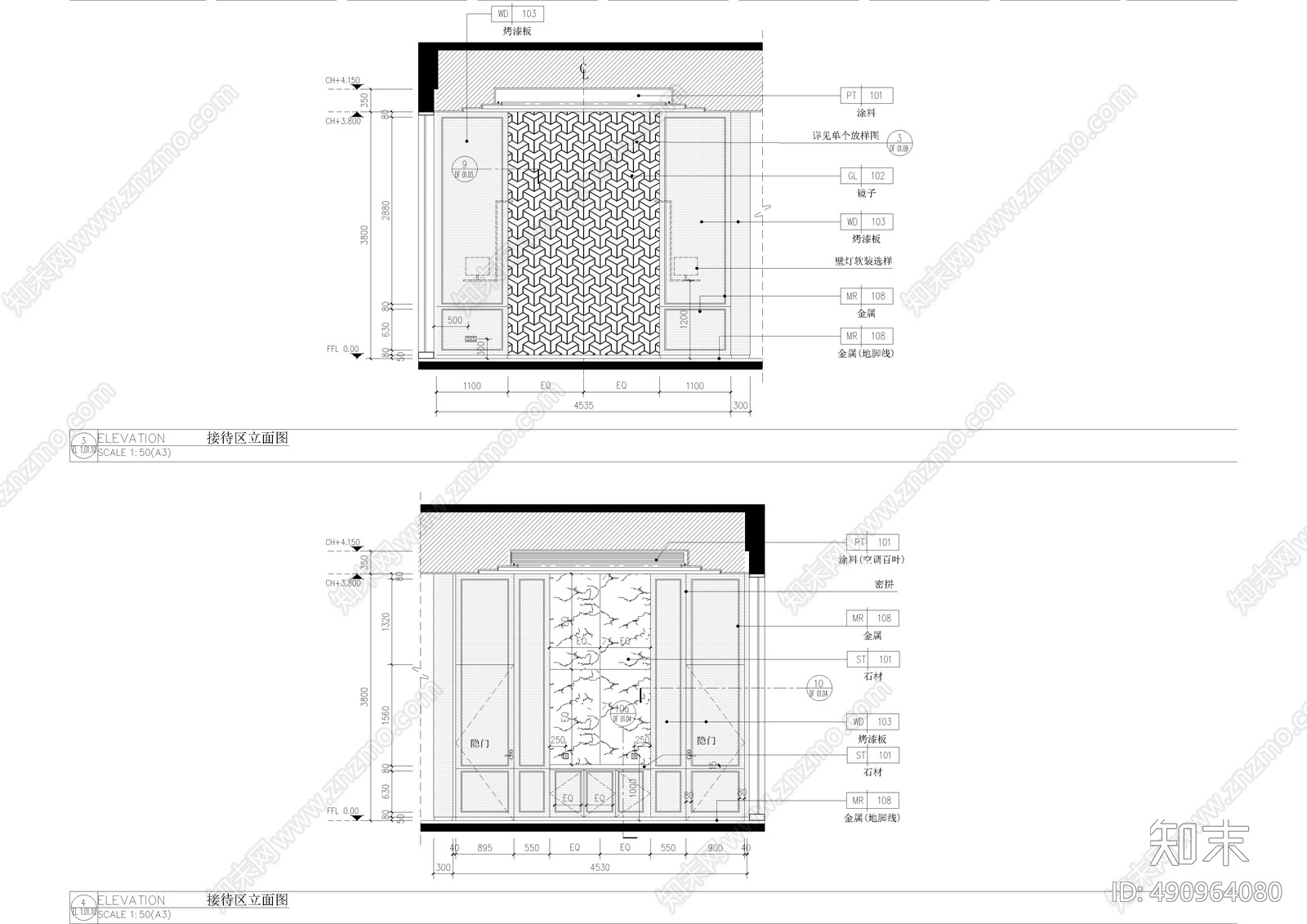 医院cad施工图下载【ID:490964080】