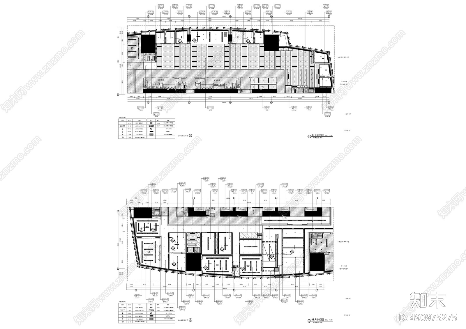 办公室cad施工图下载【ID:490975275】