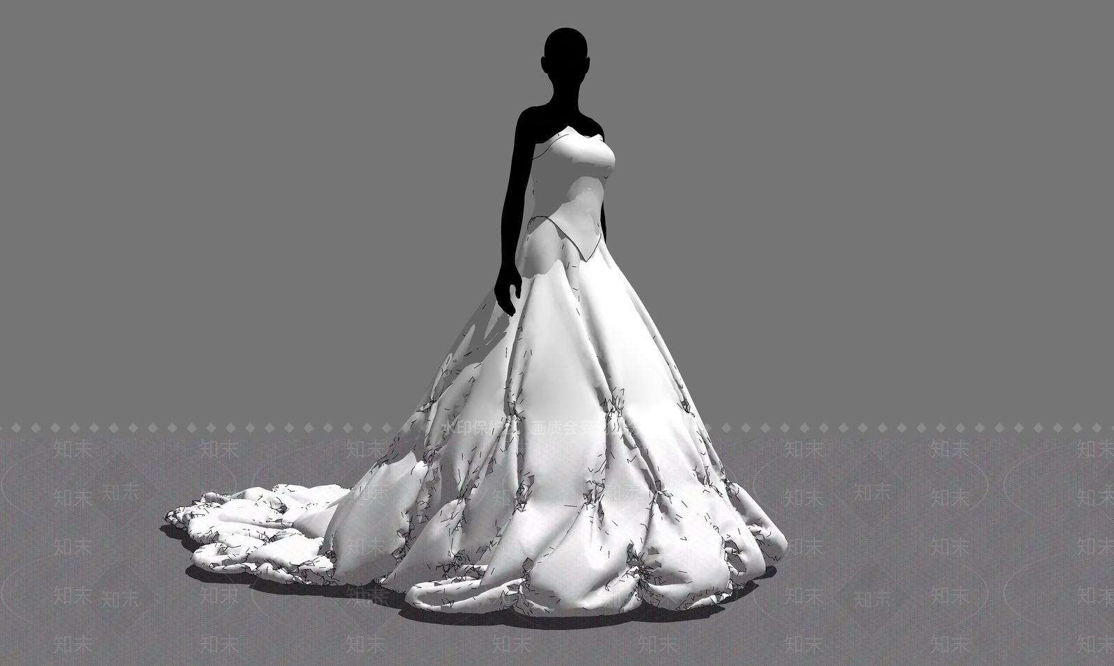 现代服装SU模型下载【ID:991000715】