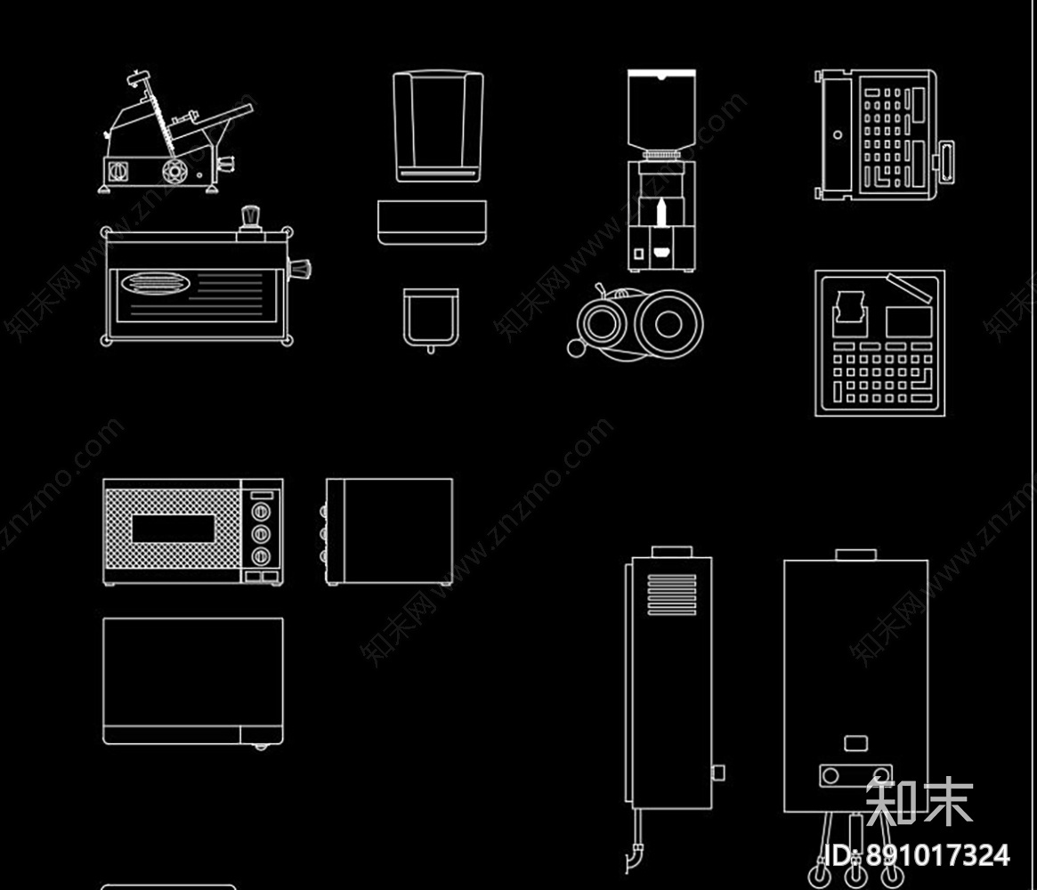 酒吧施工图下载【ID:891017324】