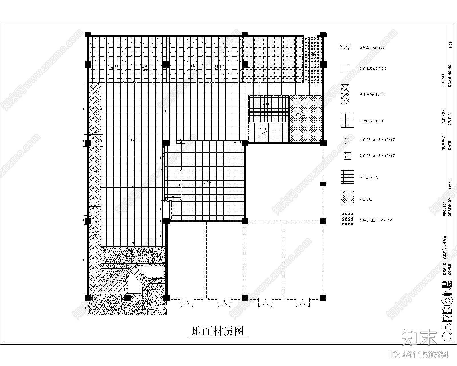 餐厅cad施工图下载【ID:491150784】