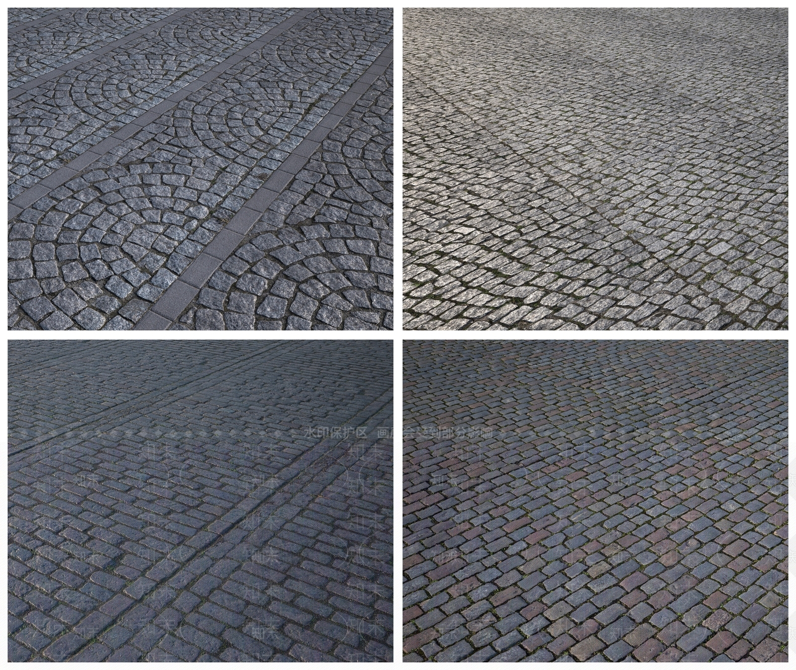 现代路面3D模型下载【ID:591179431】