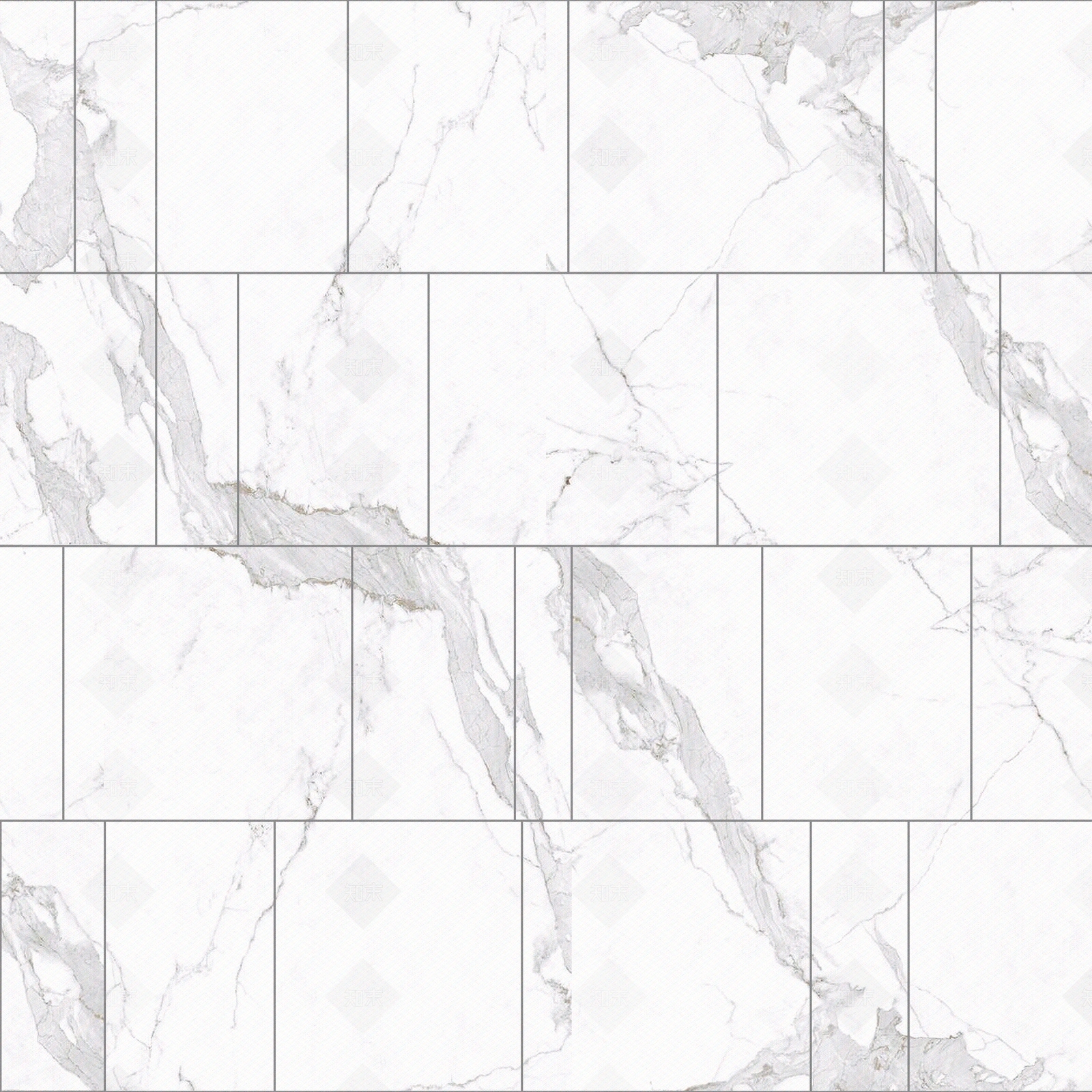 错拼白色大理石瓷砖贴图下载【ID:791231508】