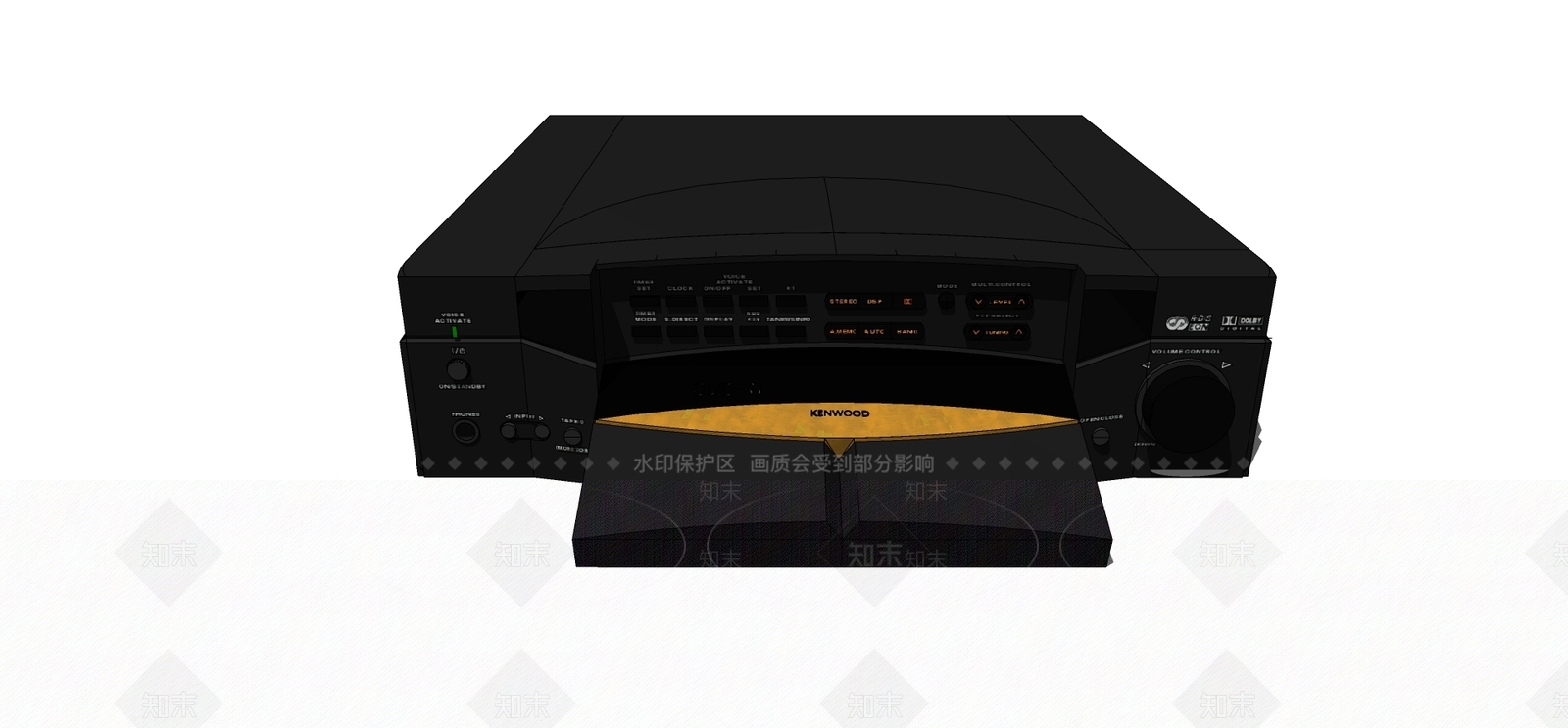 现代收音机SU模型下载【ID:891404774】