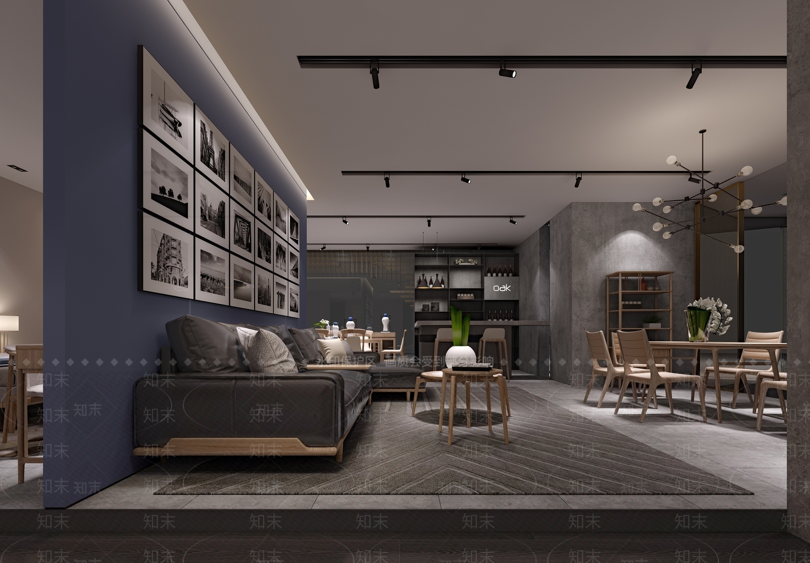 北欧家居展厅3D模型下载【ID:391418616】