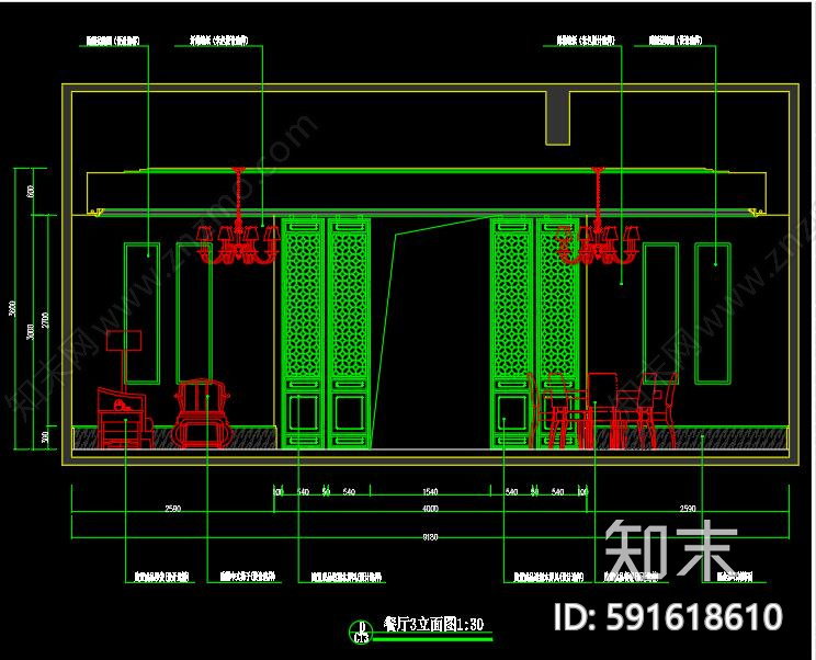 会所cad施工图下载【ID:591618610】