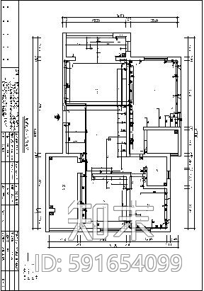 建筑排水cad施工图下载【ID:591654099】