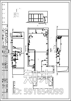 建筑排水cad施工图下载【ID:591654099】