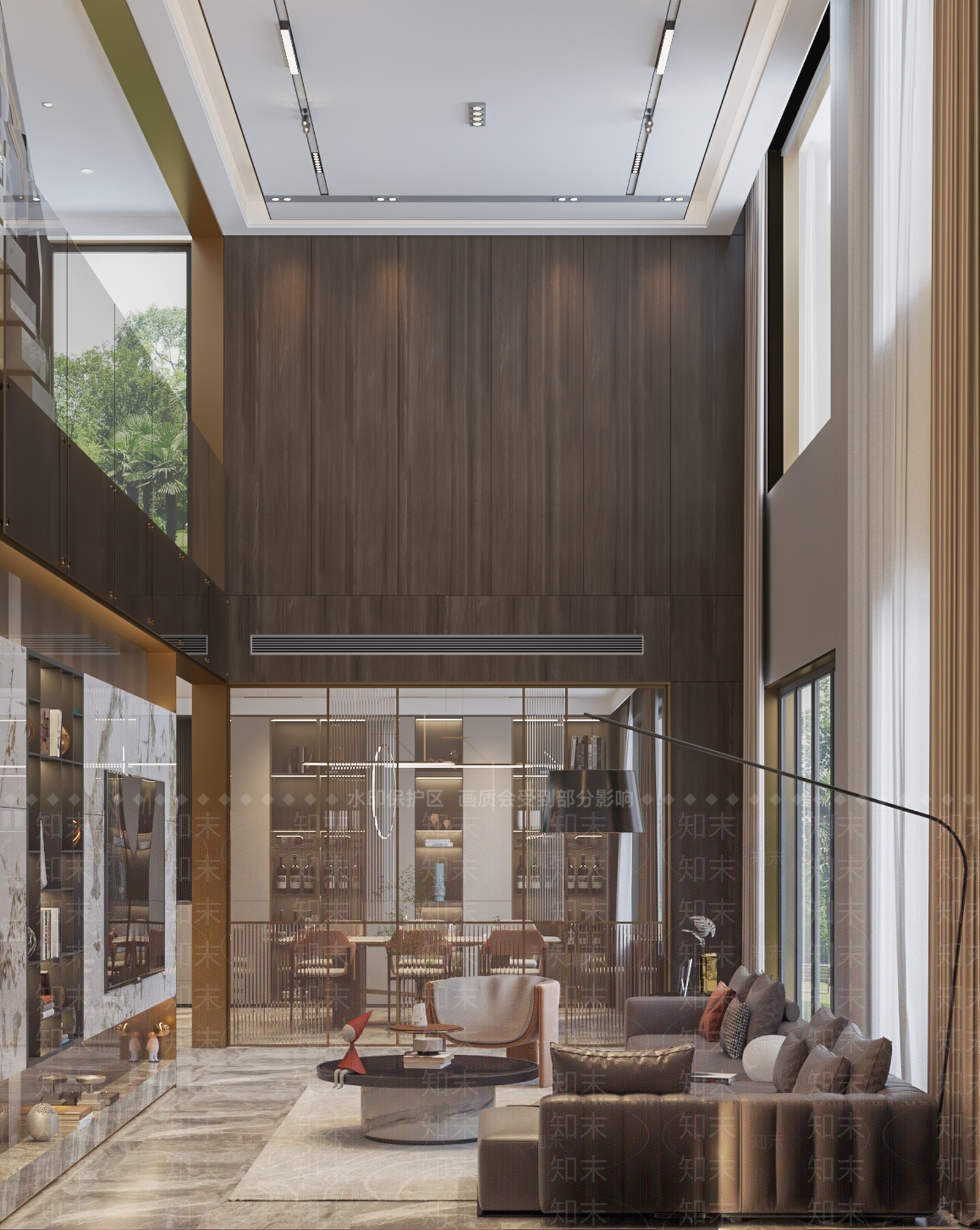 现代家居餐厅3D模型下载【ID:1221489975】
