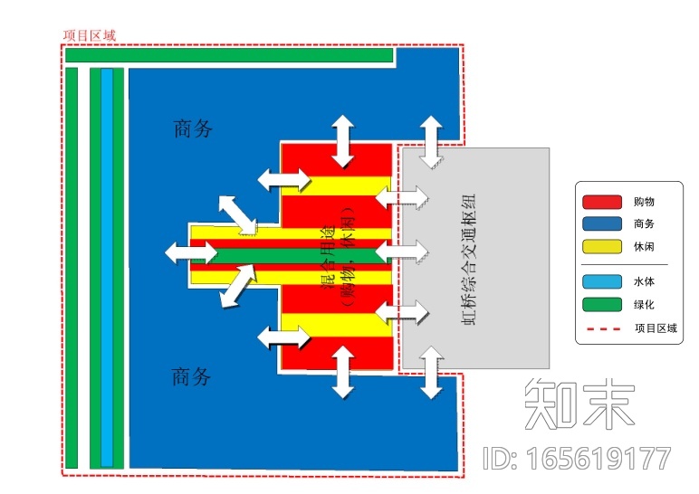 [上海]现代风格低碳城市综合体建筑设计方案文本cad施工图下载【ID:165619177】