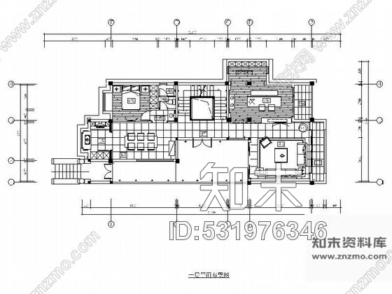 施工图福建380平简约现代风格两层别墅施工图含高清实景图cad施工图下载【ID:531976346】