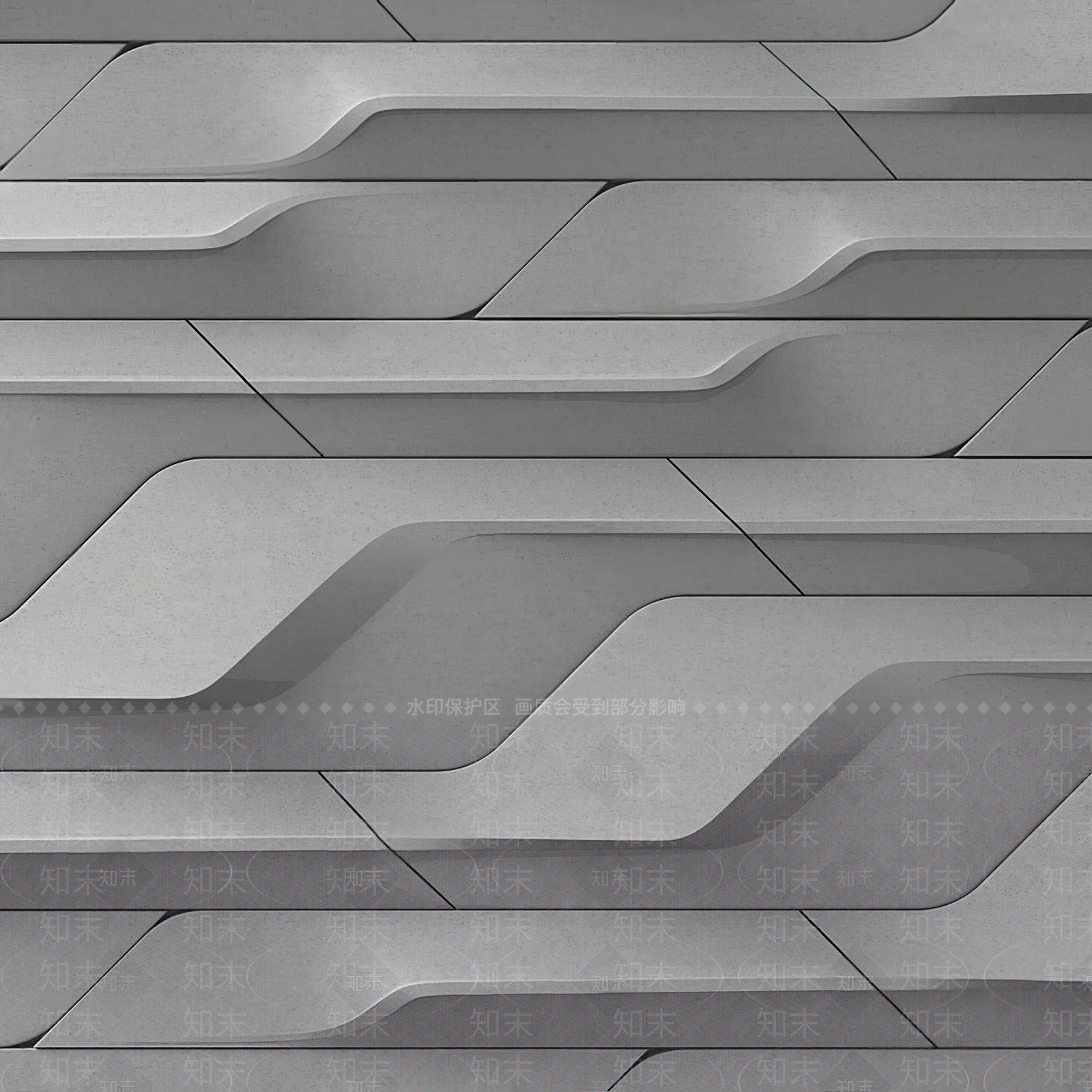 现代凹凸背景墙3D模型下载【ID:1101641849】