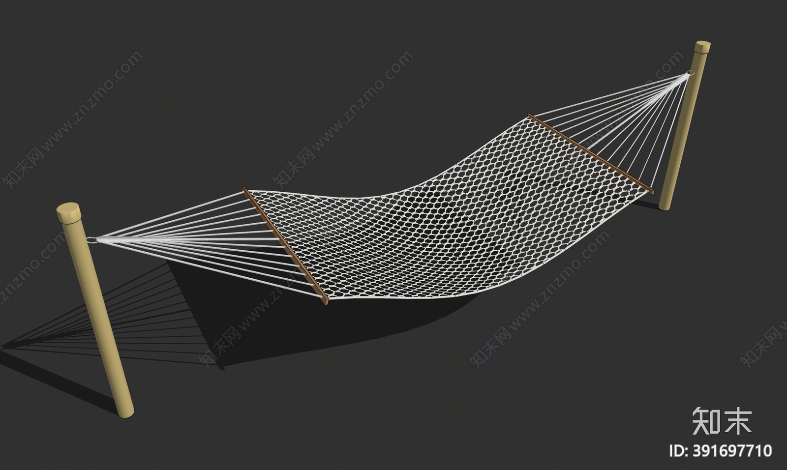 现代吊床SU模型下载【ID:391697710】