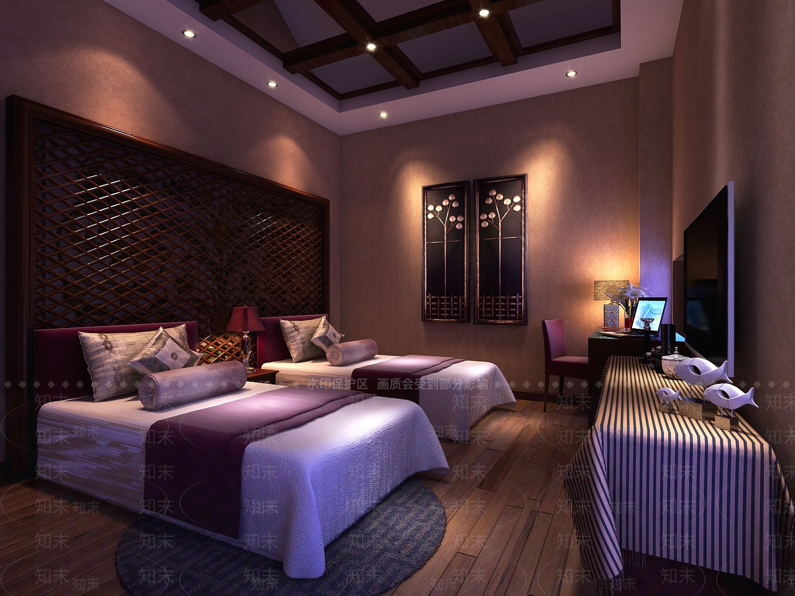 东南亚泰式足浴3D模型下载【ID:991729531】