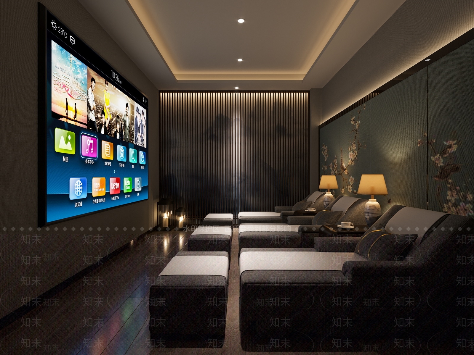 新中式足浴会所3D模型下载【ID:791758198】
