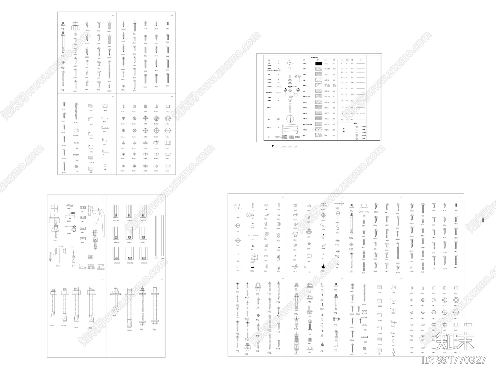 五金cad施工图下载【ID:891770327】