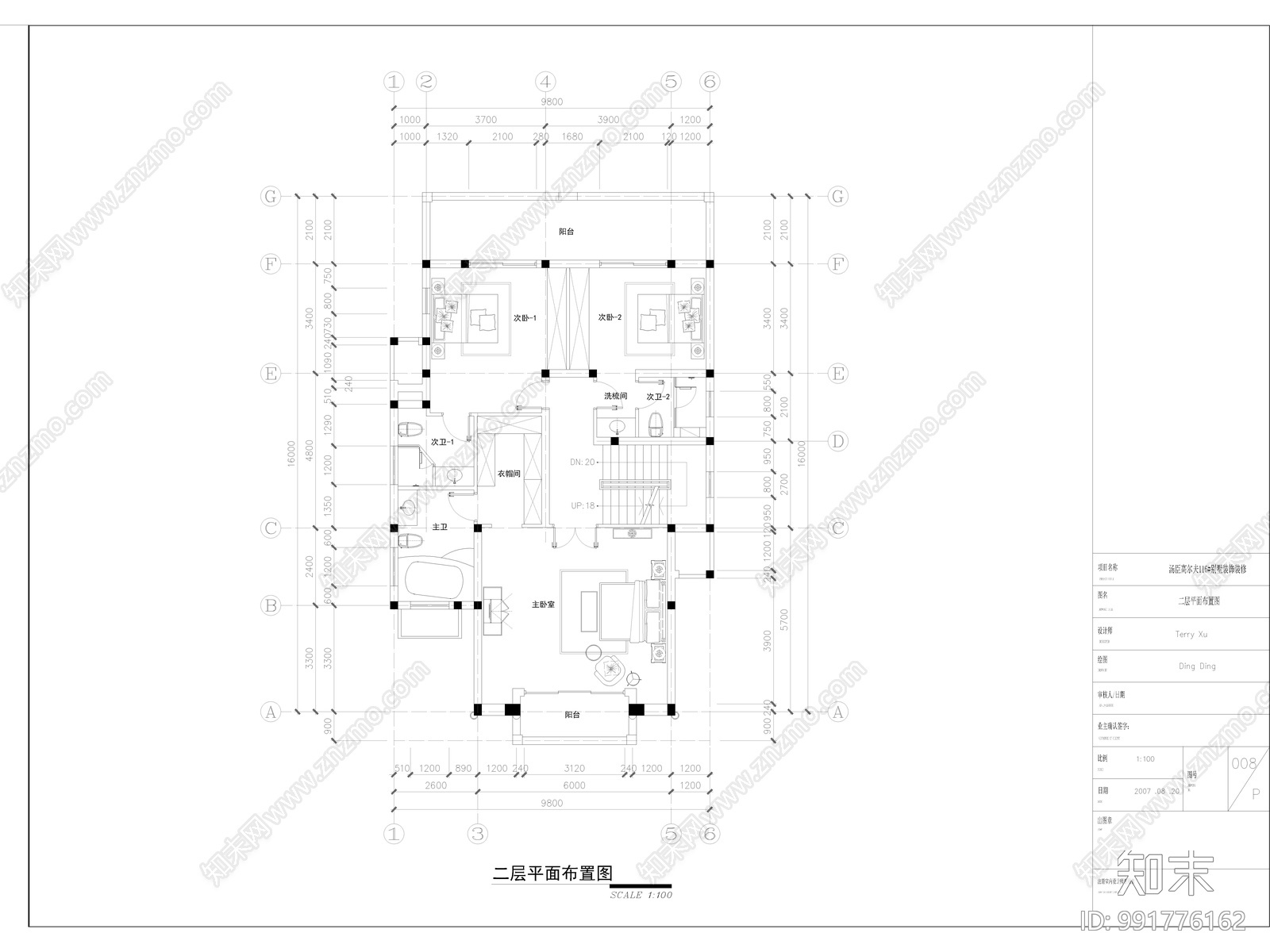 别墅cad施工图下载【ID:991776162】