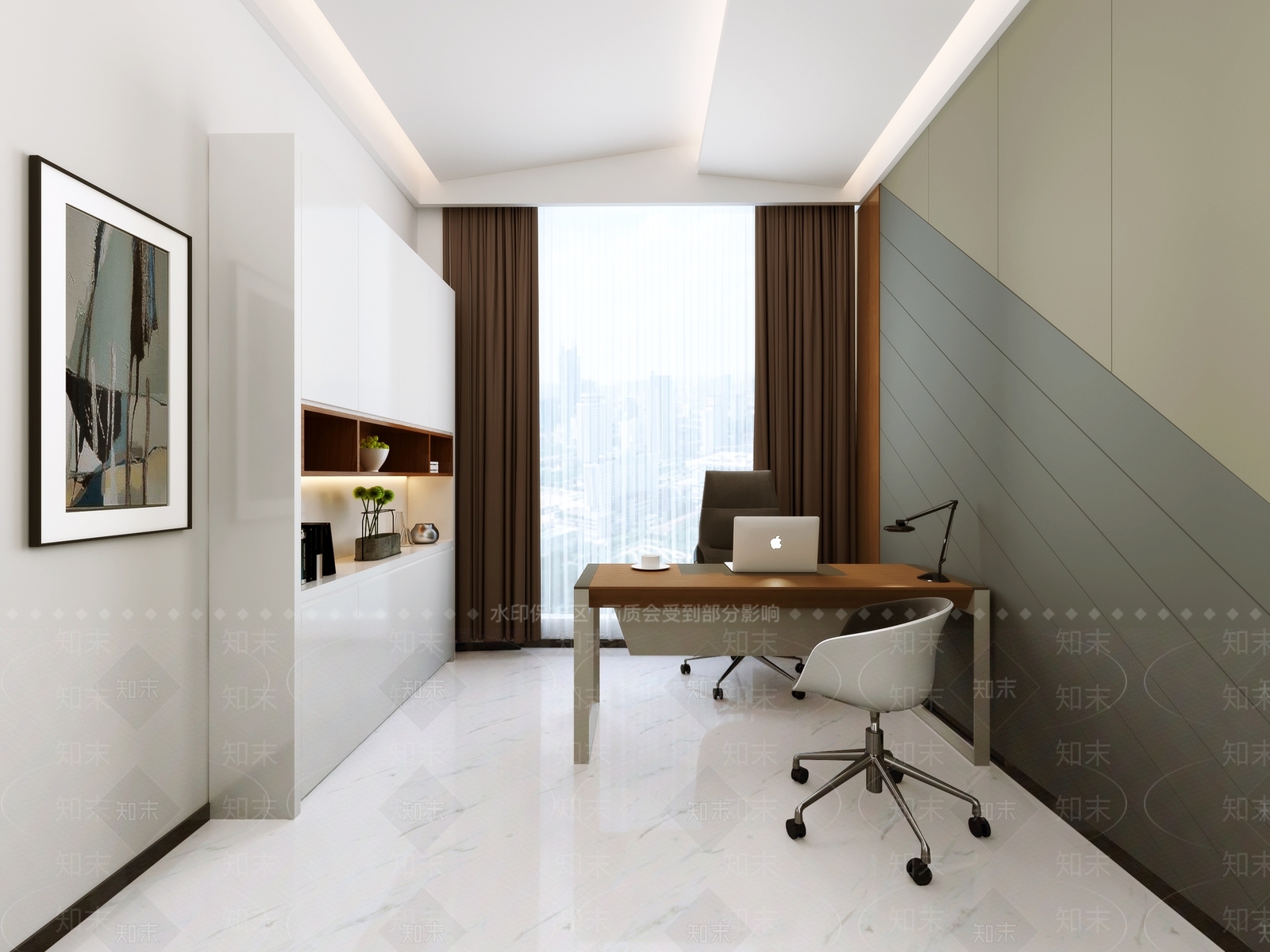 现代医院咨询室3D模型下载【ID:991905641】